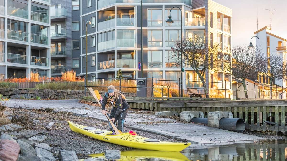 kajakk i byen kajakk ibyen